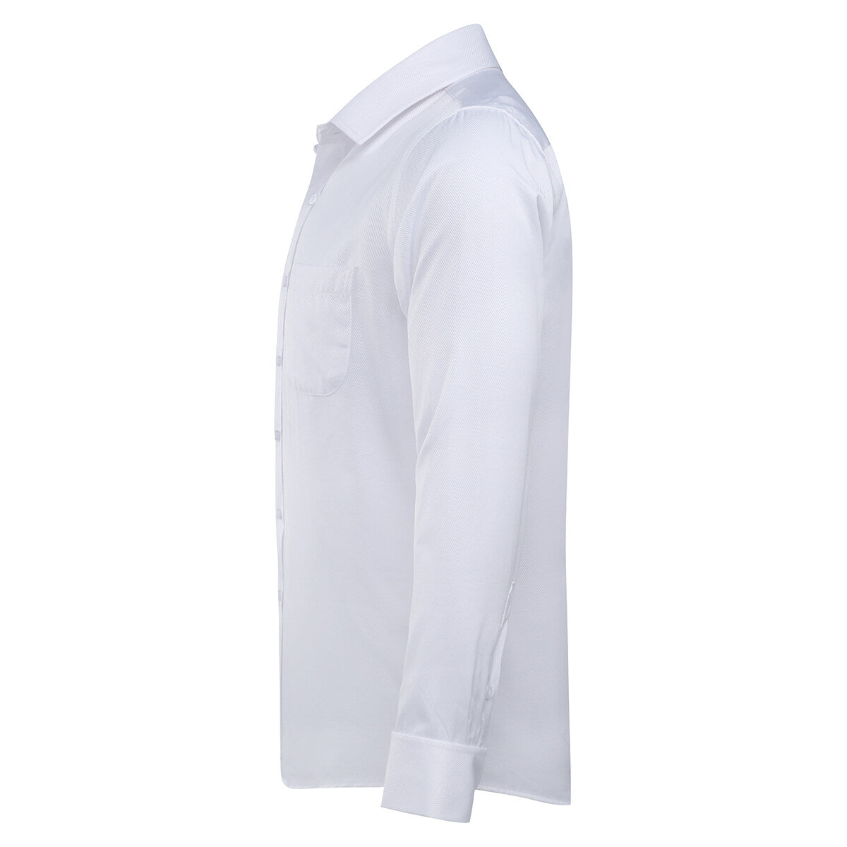 Herrenhemd Slim Fit Button-Down-Hemd mit Streifen und Karomuster