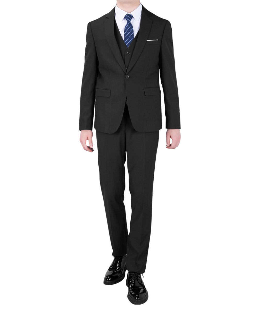 Marron Premium Quality Slim Fit 3-Piece Suit