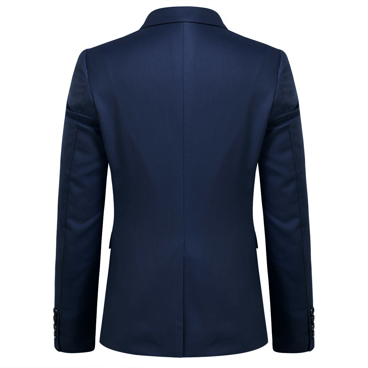 Navy Stylish One Button Casual Blazer