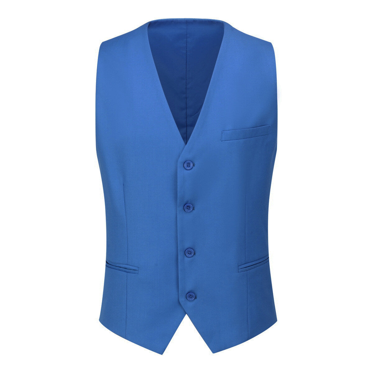 Regatta Blue 3-Piece Slim Fit Classic Suit