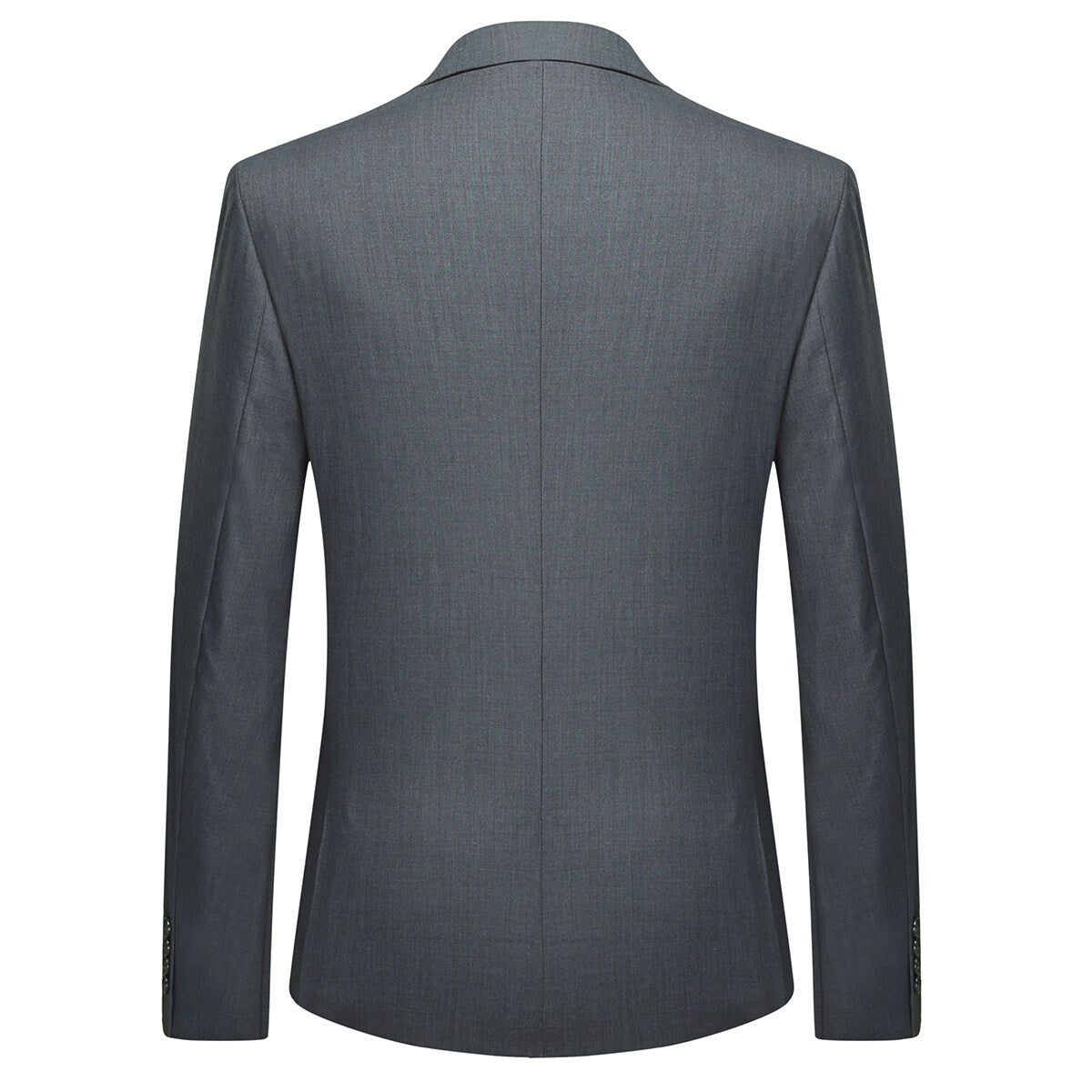 3-Piece DimGrey Notched Lapel Suit