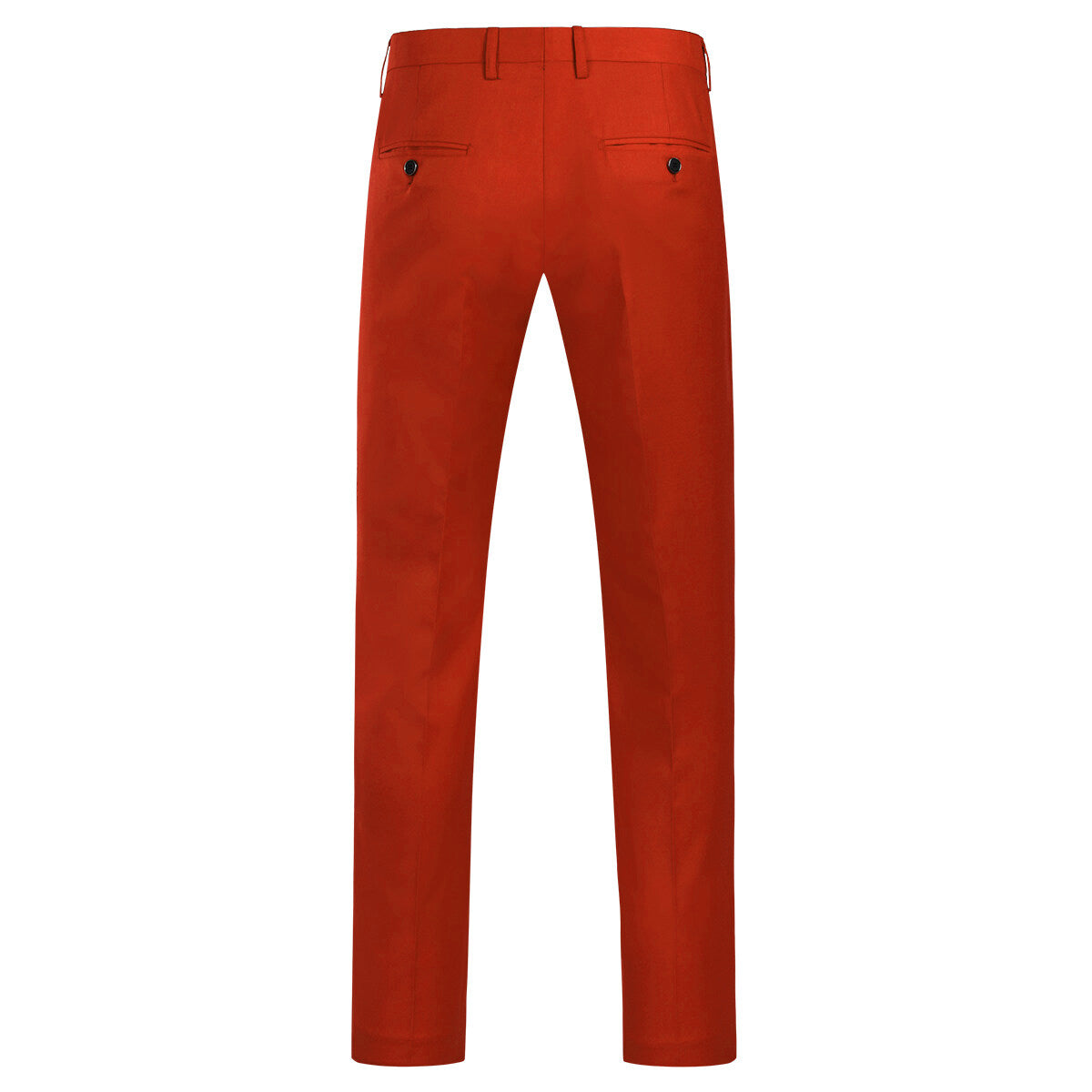 Red Slim Fit 2-Piece Minimalist Suit
