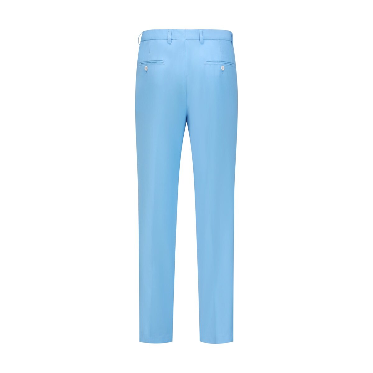 Mens 2-Piece Slim Fit Two Button Sky Blue Suit