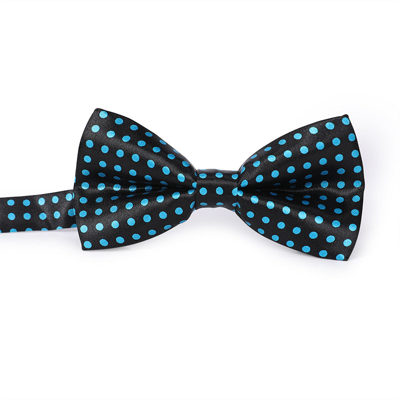 Polka Dot Print Bow Tie 4 Colors