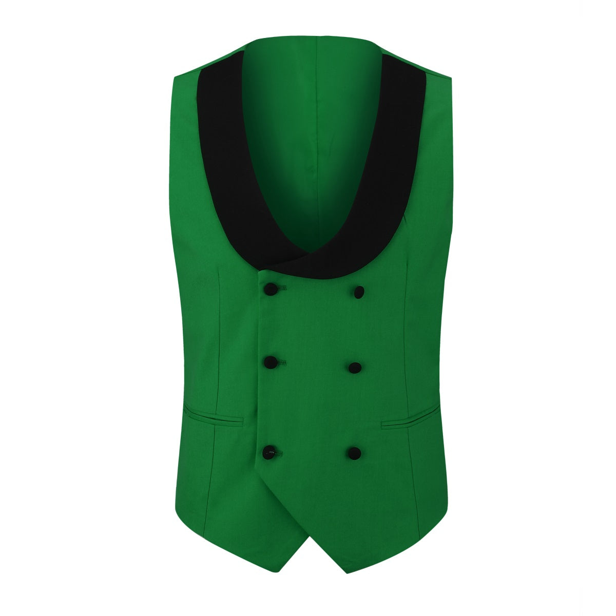 Green 3-Piece Slim Fit Tuxedo - One Button, Peaked Lapel