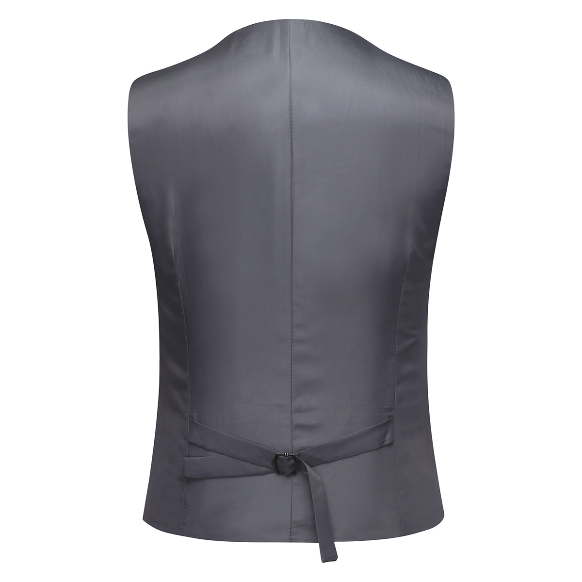 Elegant Dove Grey 3-Piece Suit - Classic One-Button Design