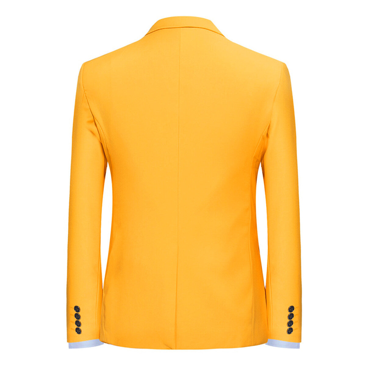 Yellow Slim Fit 2-Piece Minimalist Suit