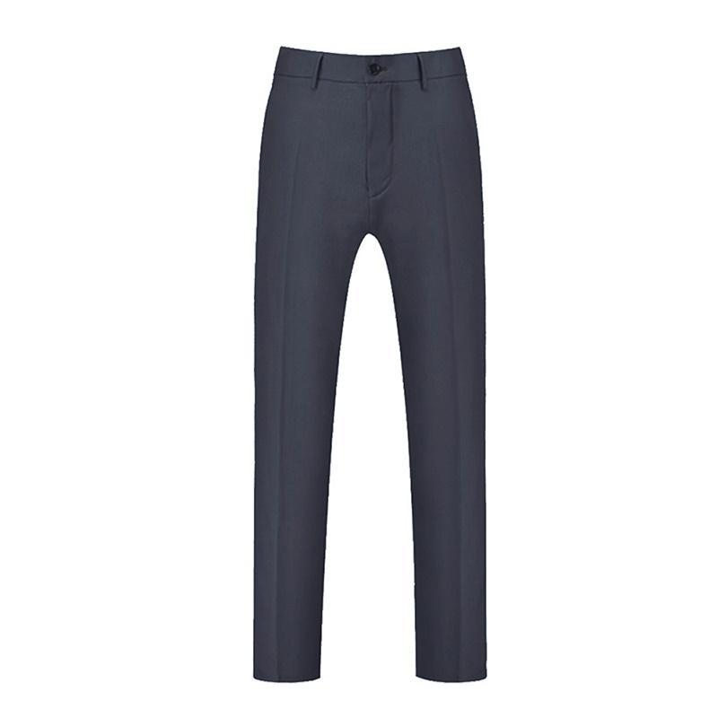 Mens 3-Piece Suit Slim Fit Two Button Nardo Grey Suit