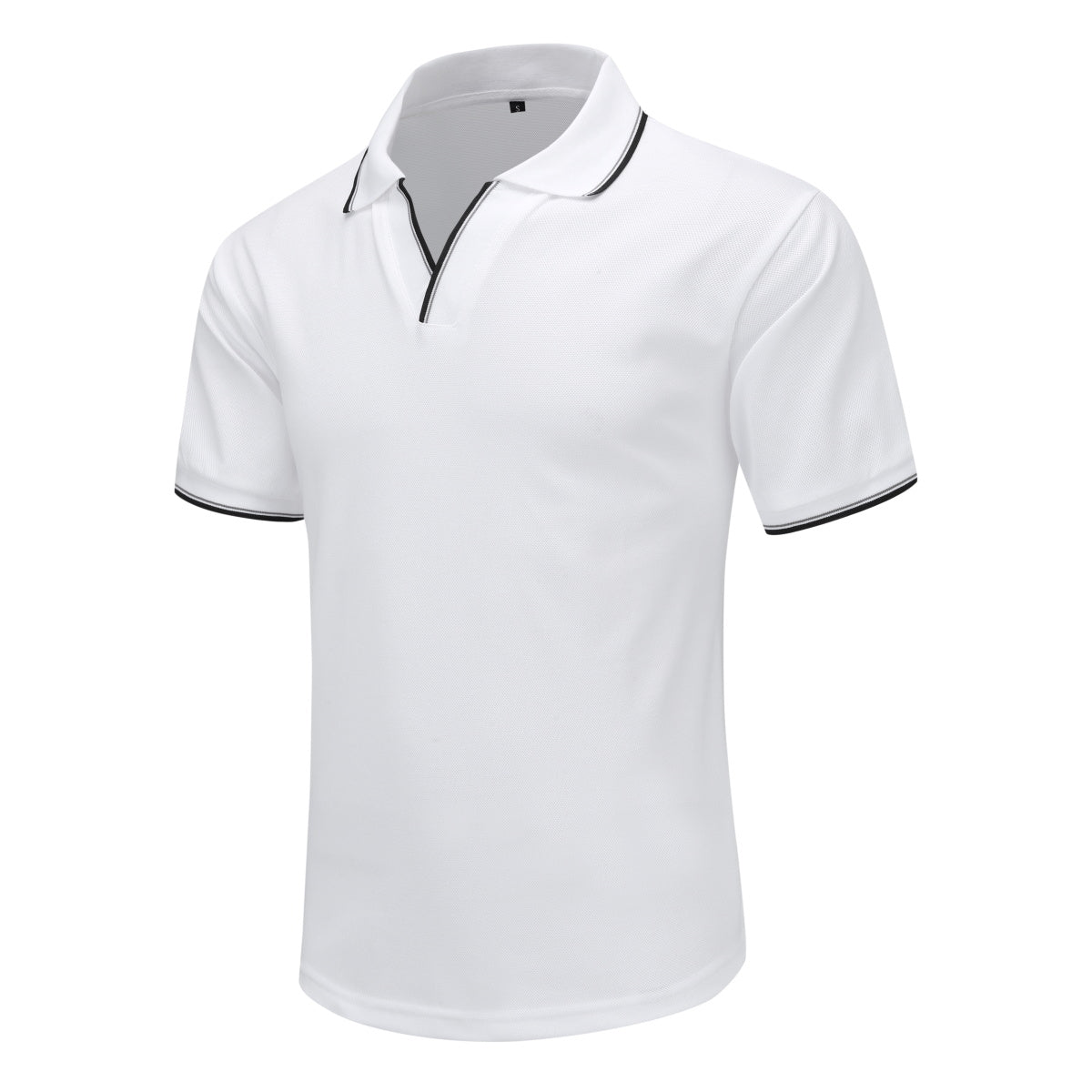 White Series Polos Turn-Down Collar Shirt