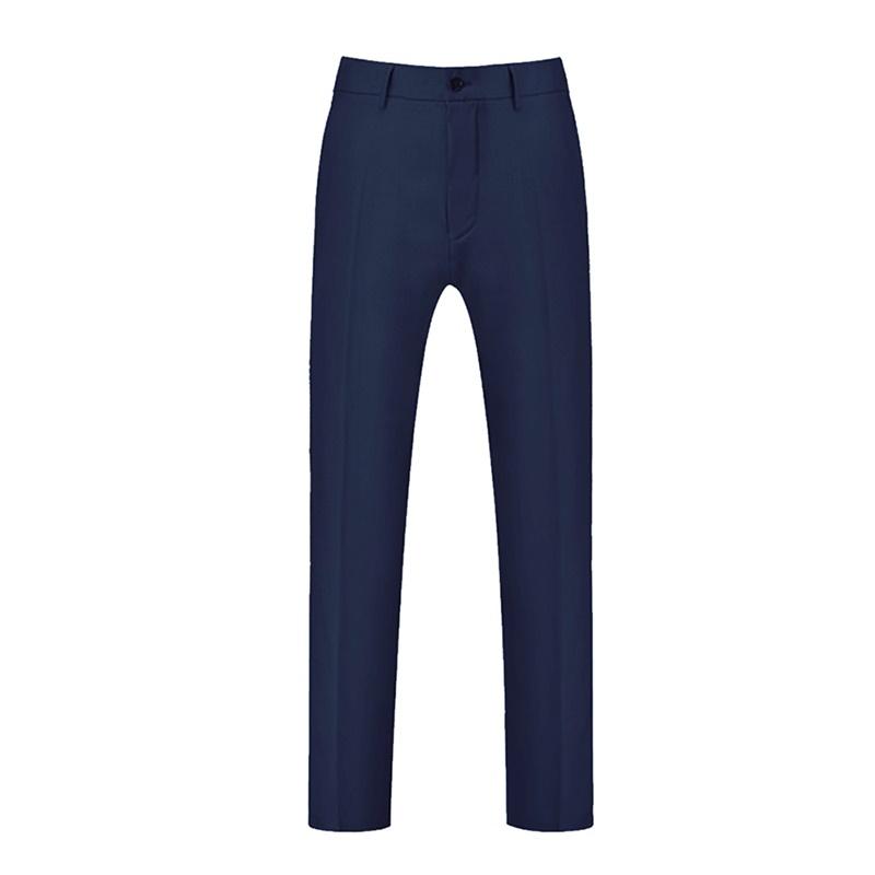 Mens 3-Piece Slim Fit Navy Suit