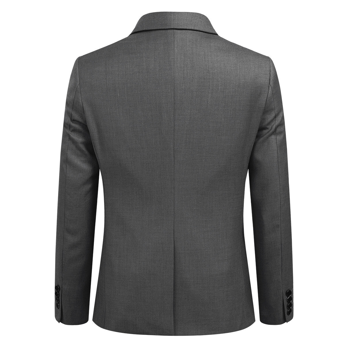 Dark Grey 2-Piece Slim Fit Minimalist Design Suit