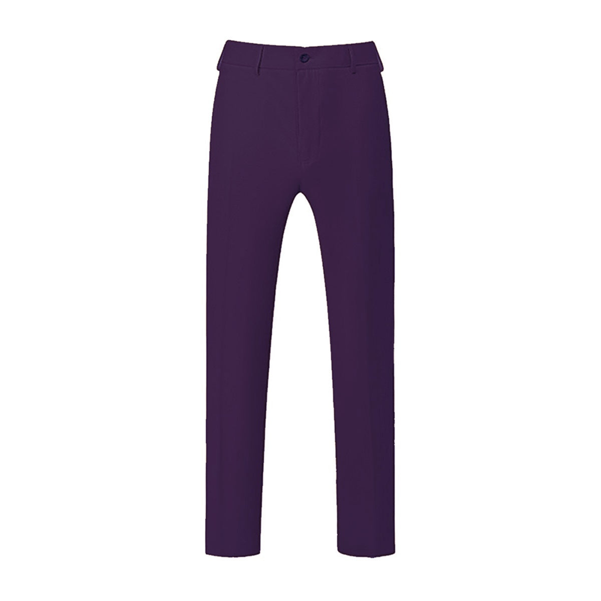 Mens 3-Piece Slim Fit Purple Suit