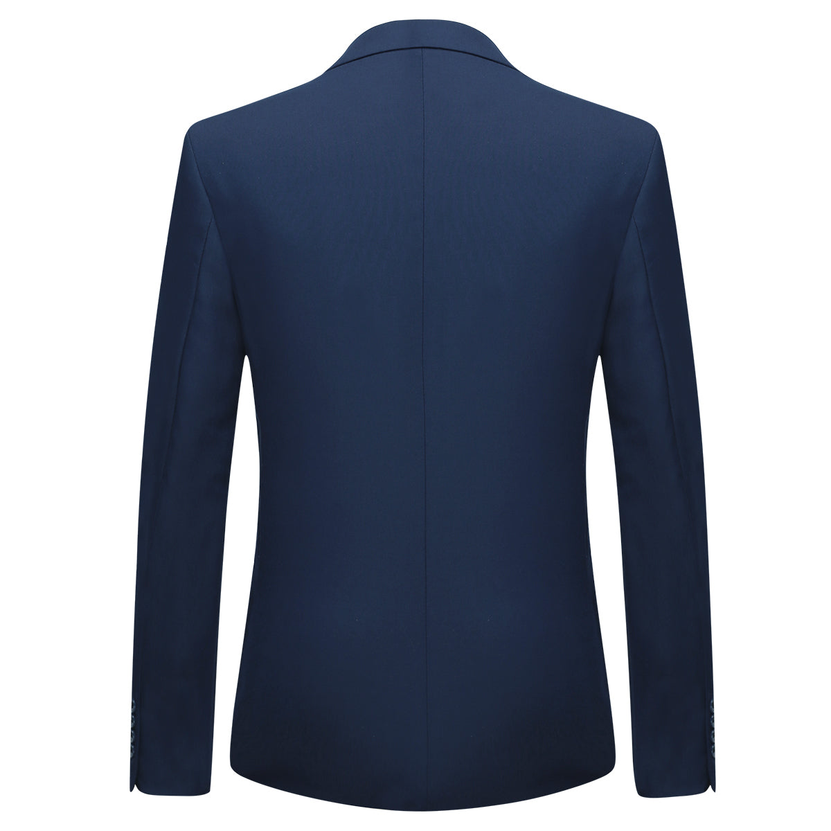 2-Piece Slim Fit Simple Designed Navy Suit