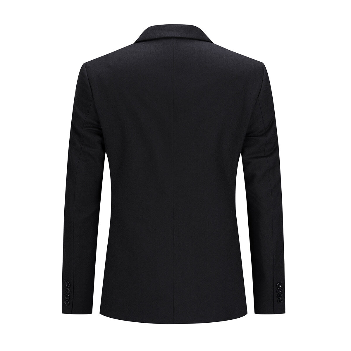 Classic Black Blazer Two Buttons Blazer