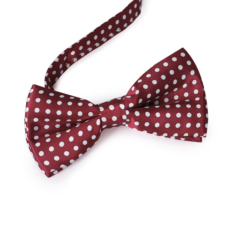 Polka Dot Print Bow Tie 4 Colors