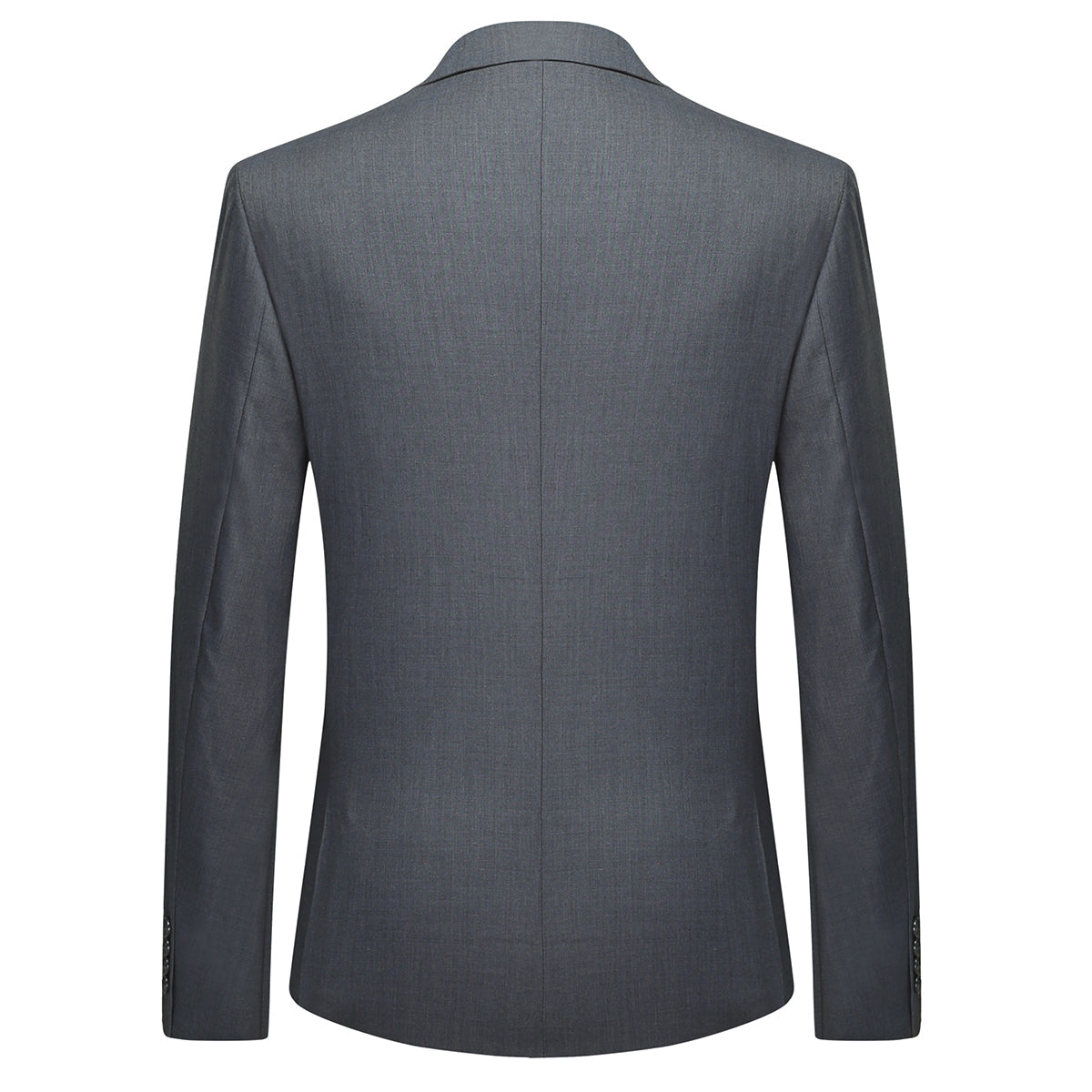 Elegant Dove Grey 3-Piece Suit - Classic One-Button Design