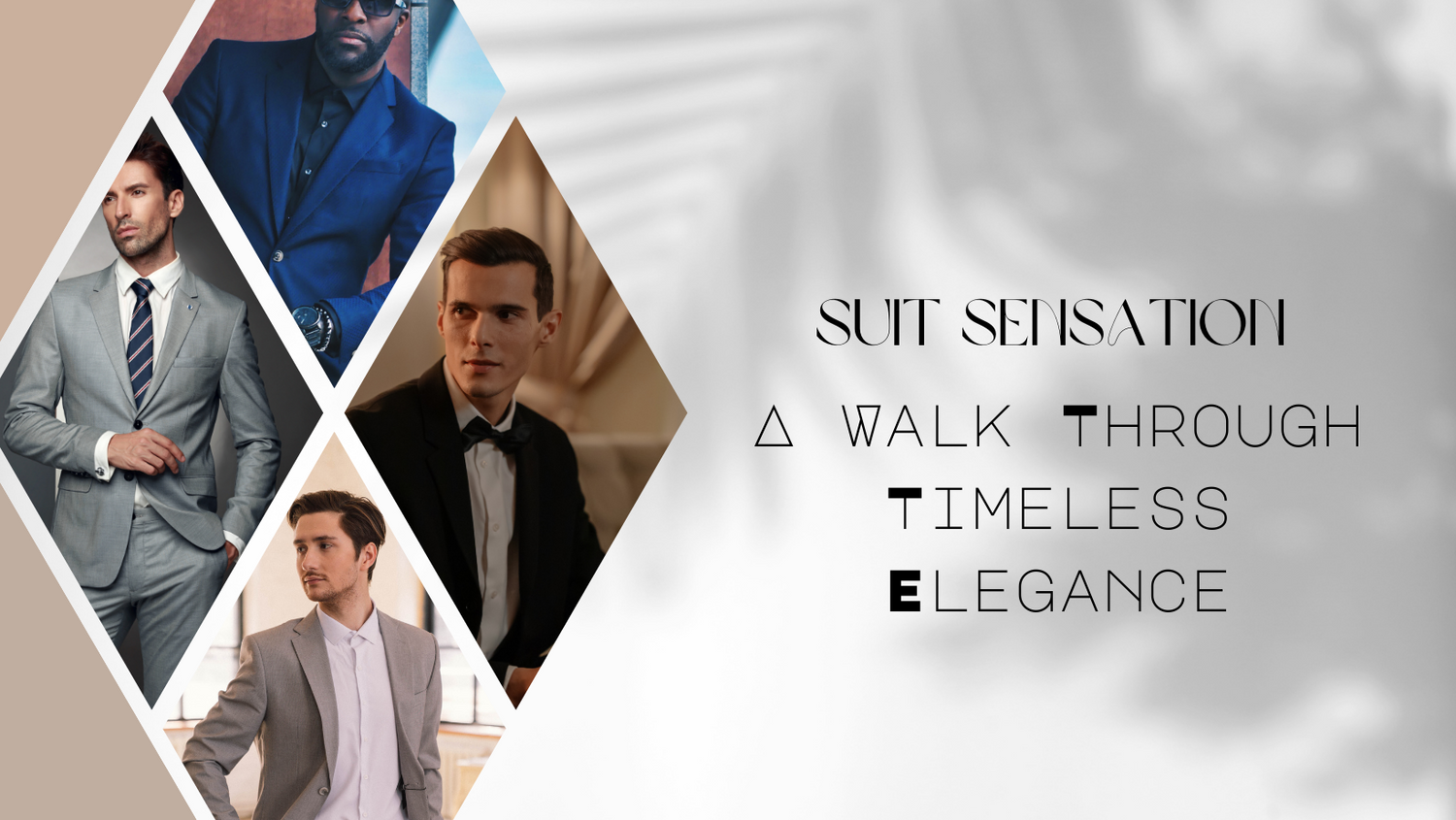 Suit Sensation: A Walk Through Timeless Elegance