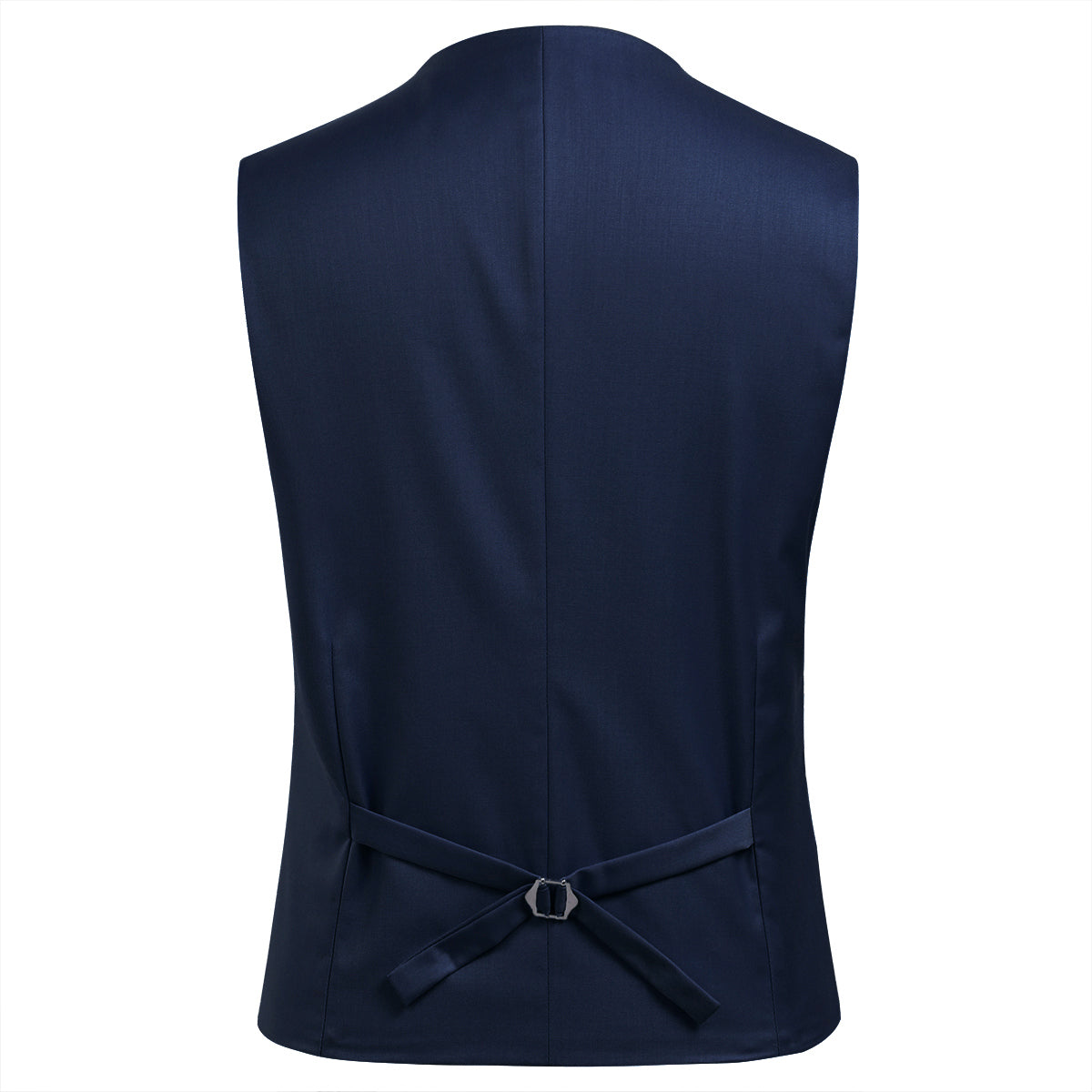 Slim Fit Peaked Lapel Navy Suit