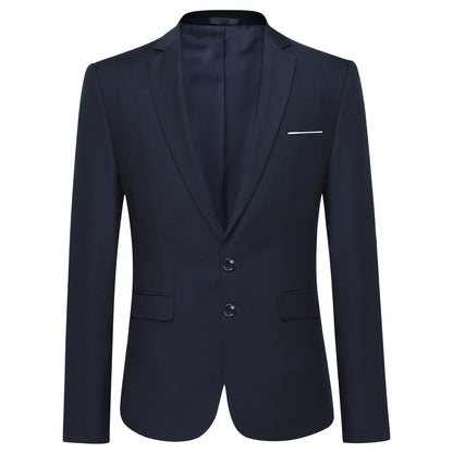 Classic Navy Blazer Two Buttons Blazer