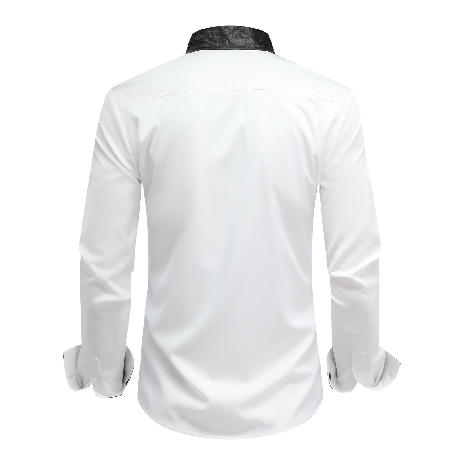 Slim Fit Hemd mit Umlegekragen Weiß
