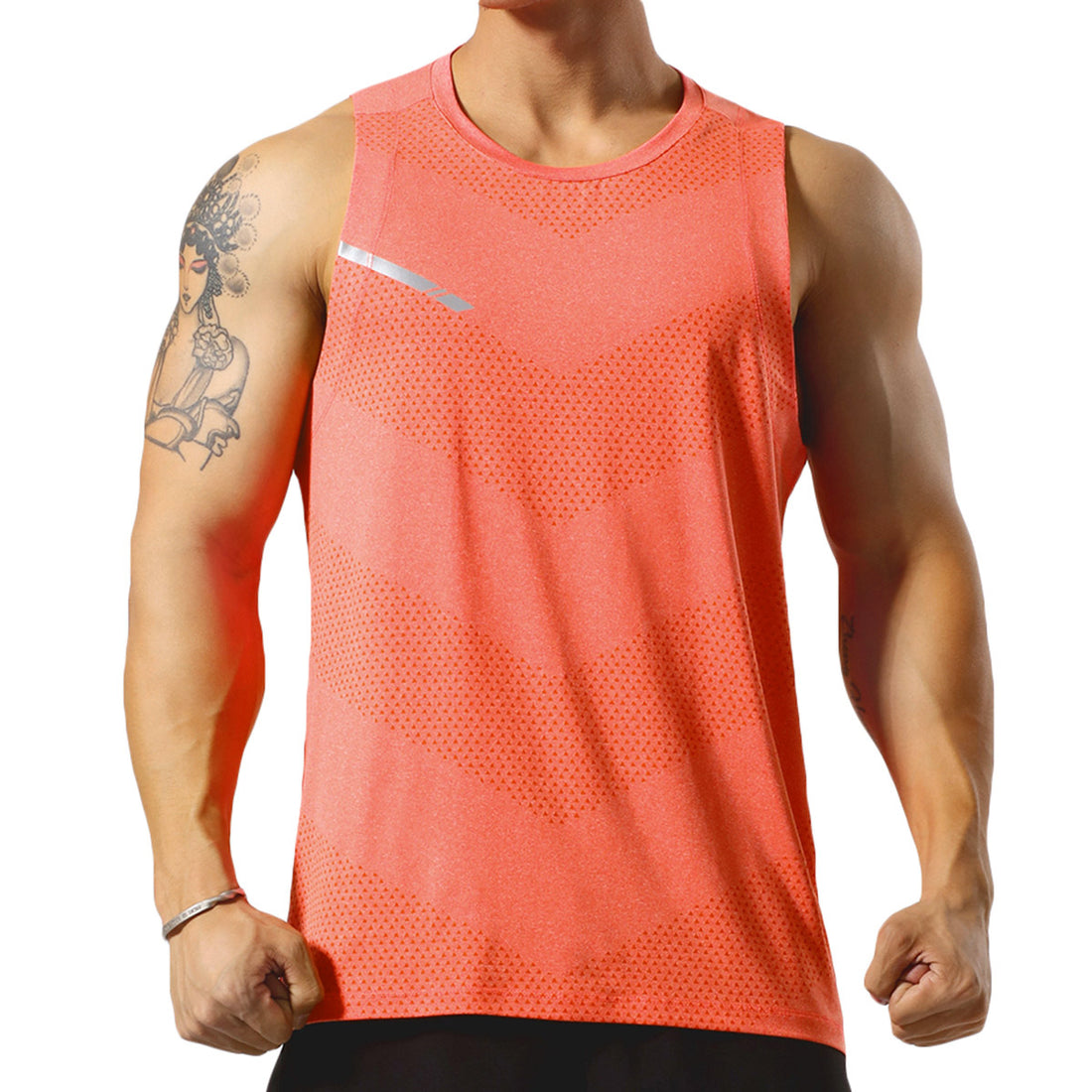 Summer Quick-Drying Muscle Fit Sleeveless Sport Shirt 3-Piece