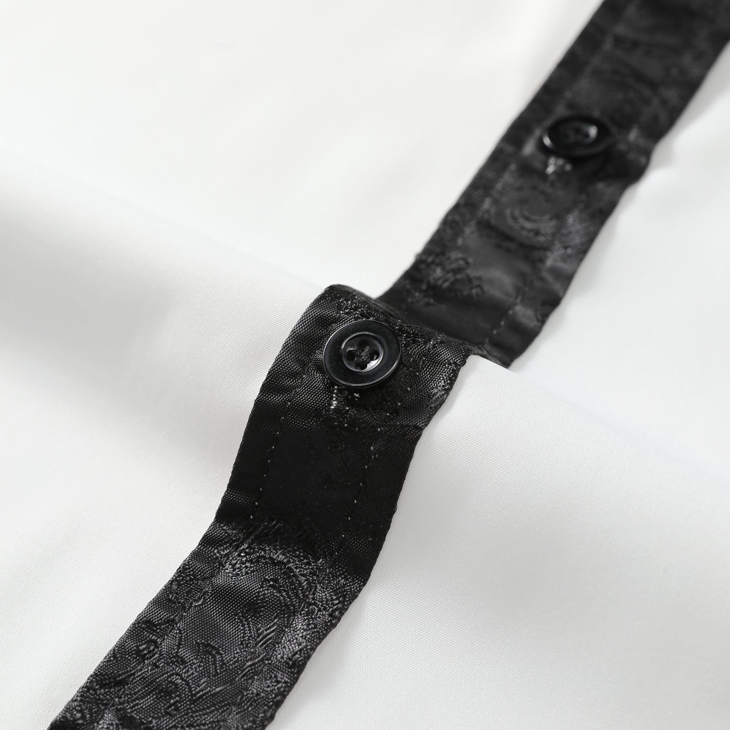 Slim Fit Hemd mit Umlegekragen Weiß