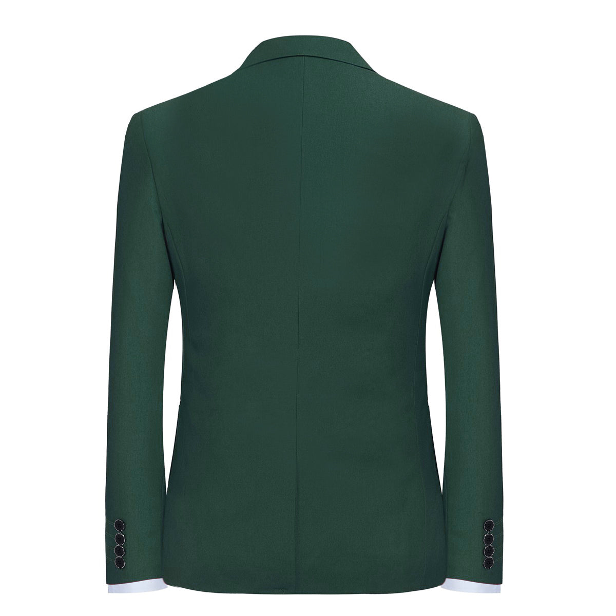 Dark Green 2-Piece Slim Fit Minimalist Suit