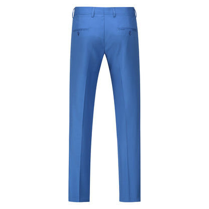 Regatta Blue 3-Piece Slim Fit Classic Suit