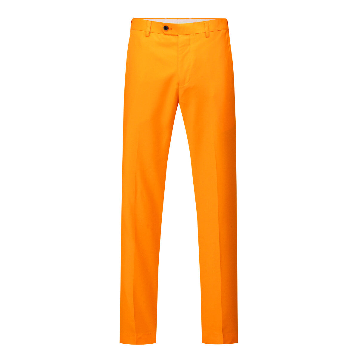 Orange 3-Piece Slim Fit Suit