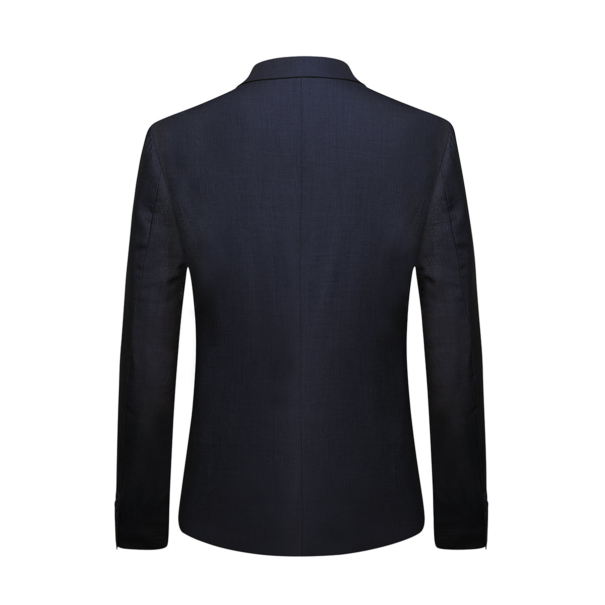 3-Piece Casual Two Button Suit Slim Fit Suit Navy