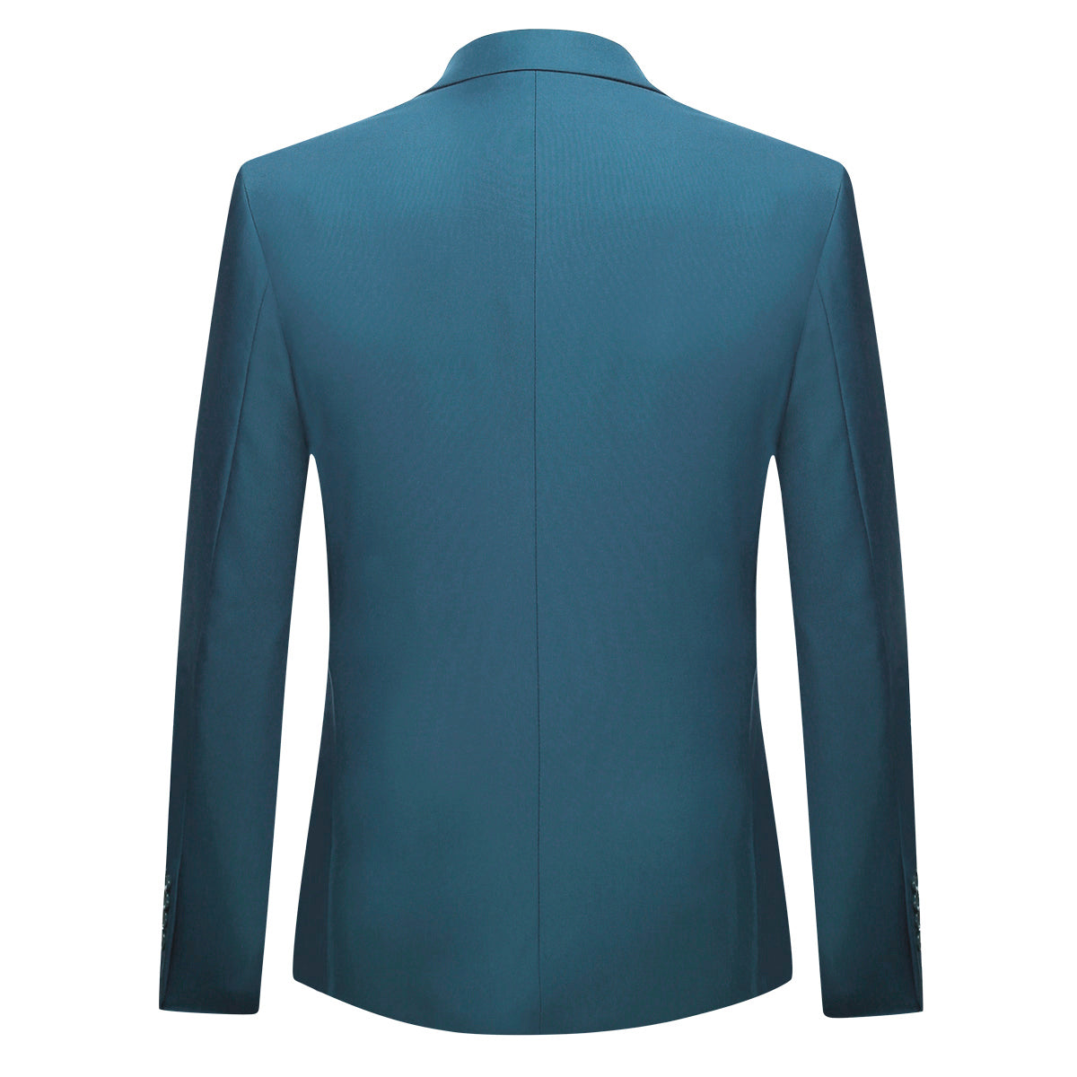 Ozeanblauer Slim Fit Business Casual Blazer 