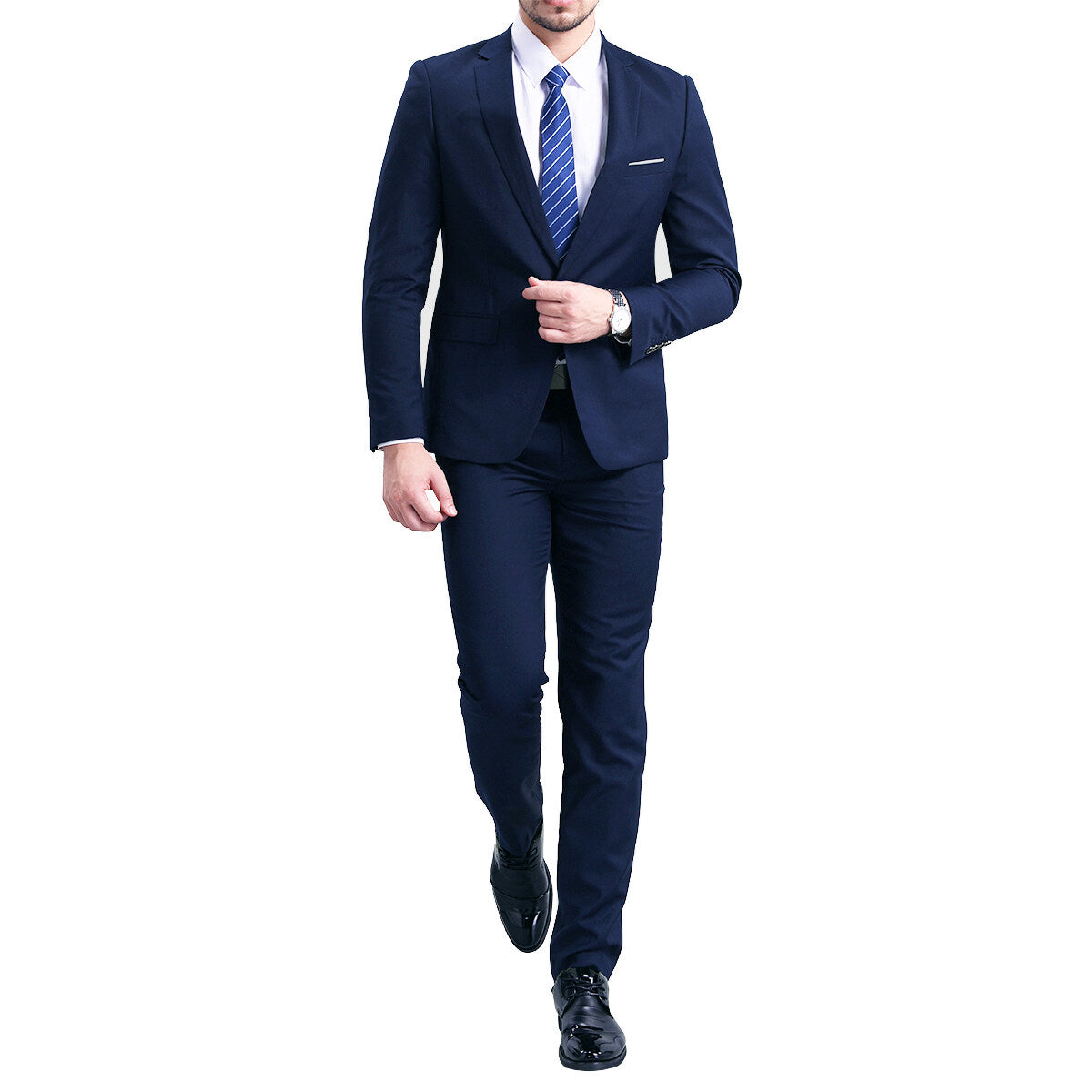 Navy 2-Piece Slim Fit Suit