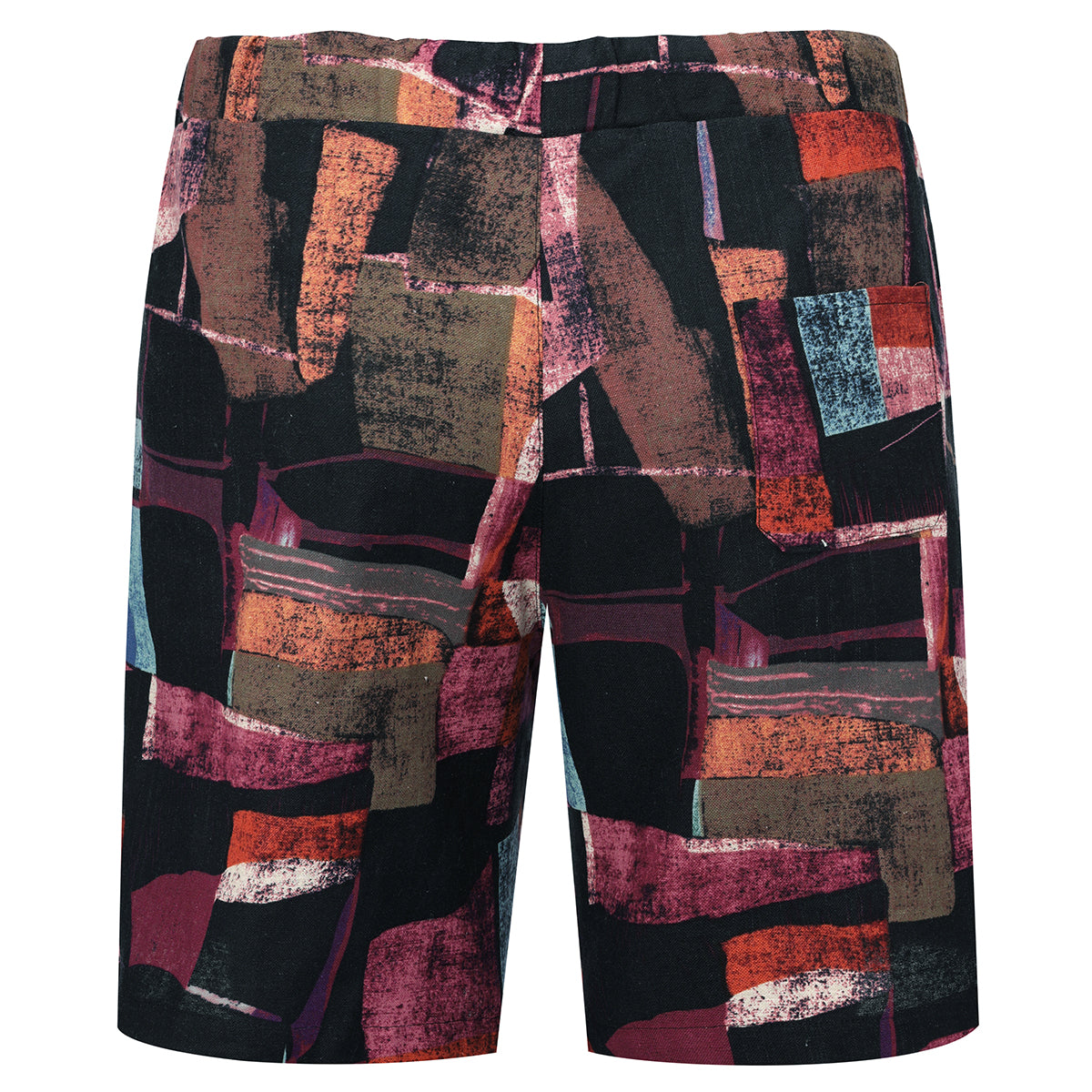 Abstract Squares 2-Piece Summer Suit