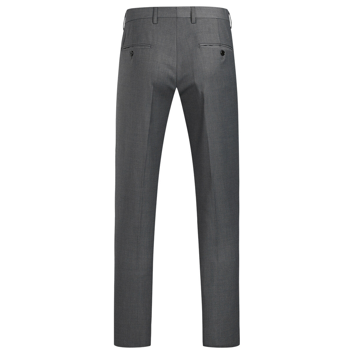 Dark Grey 2-Piece Slim Fit Minimalist Design Suit
