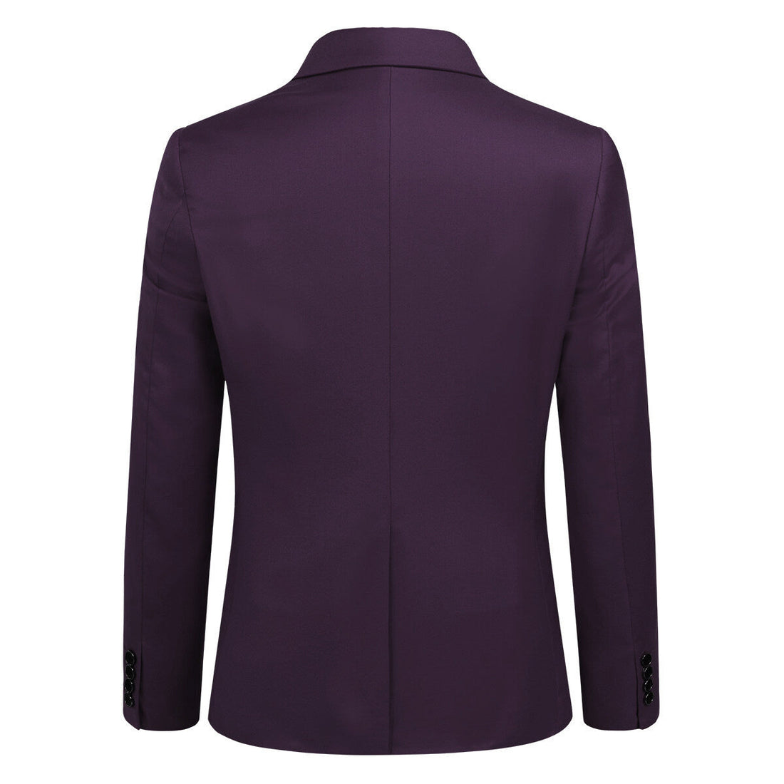Stylish Purple 2-Piece Slim Fit Suit