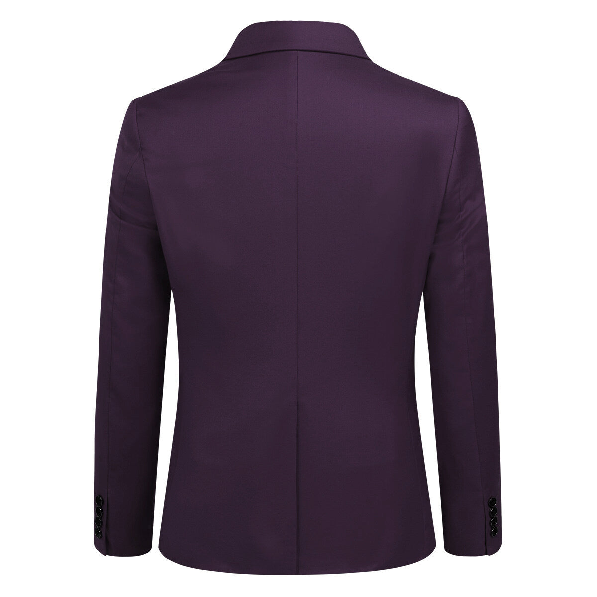 Stylish Purple 2-Piece Slim Fit Suit