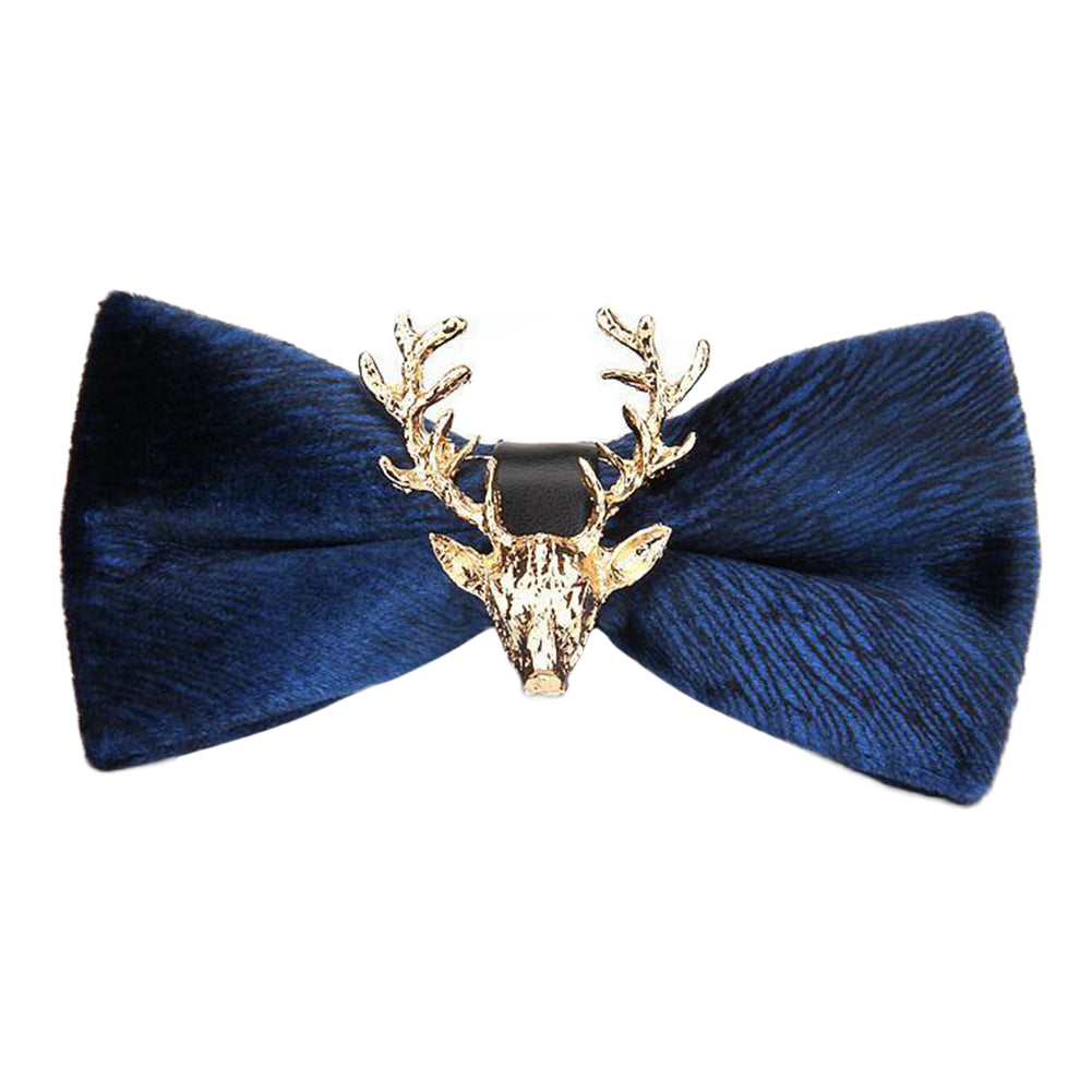 Reindeer Christmas Holiday Bow Tie 9 Colors - Cloudstyle