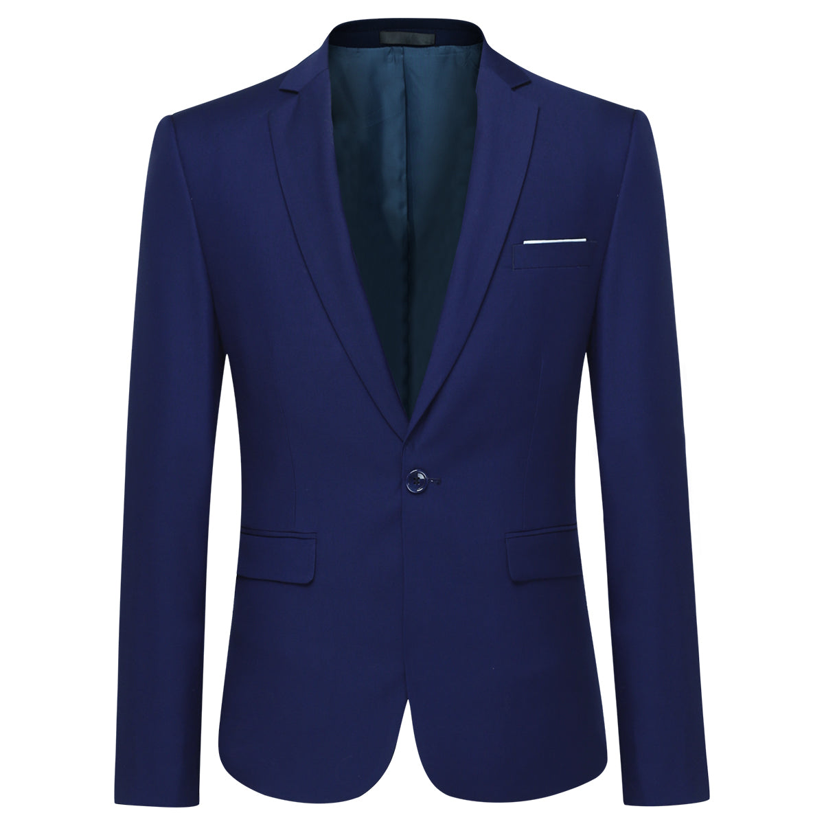 Navy Stylish Blazer One Button Casual Blazer