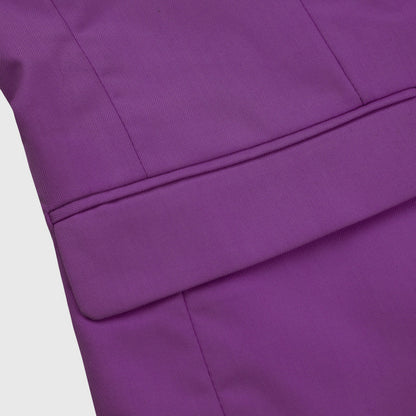 Fashion Jakcket One Button Casual Blazer Purple