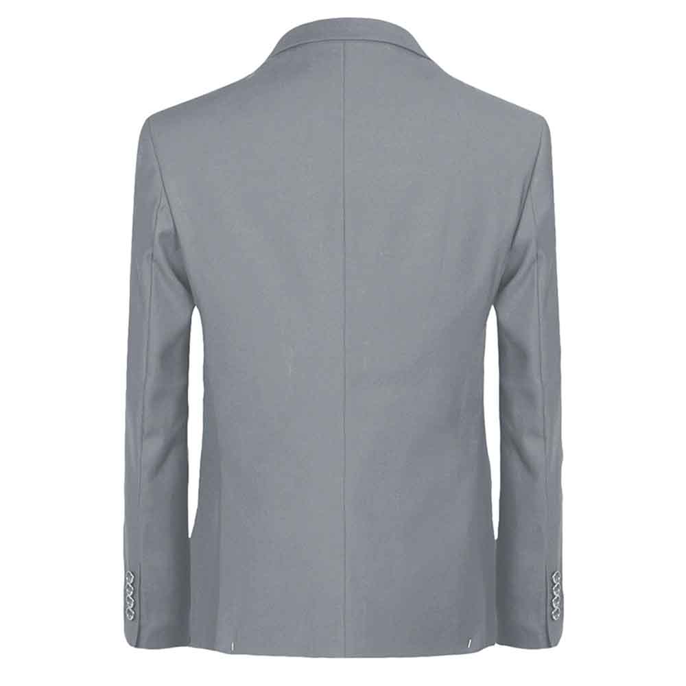 Grey 3-Piece Slim Fit Suit