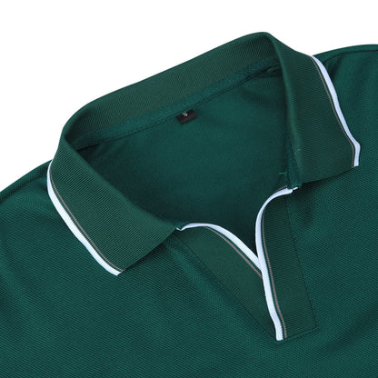 Green Series Polos Turn-Down Collar Shirt