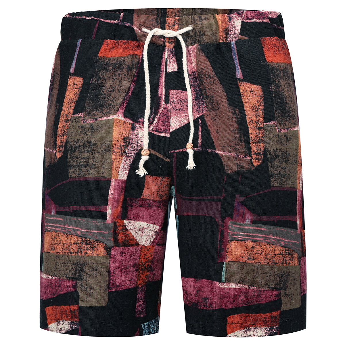 Abstract Squares 2-Piece Summer Suit