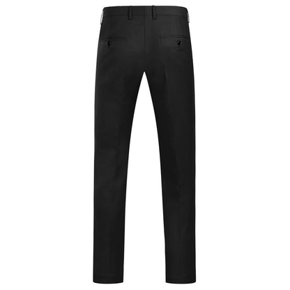 Black 2-Piece Slim Fit Minimalist Design Suit
