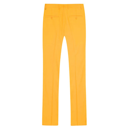Yellow Slim Fit 2-Piece Minimalist Suit