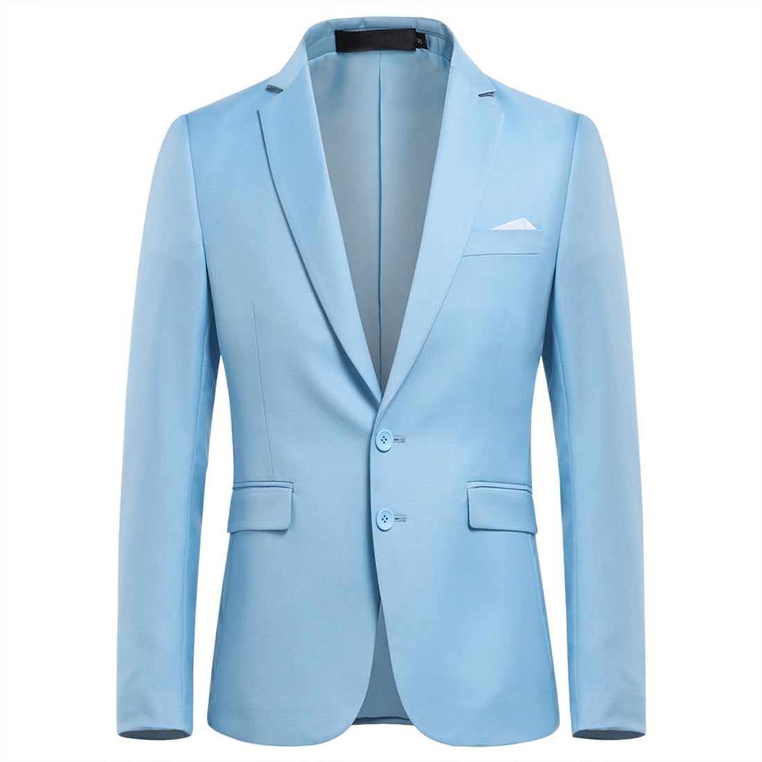 Light Blue 2-Piece Slim Fit Suit