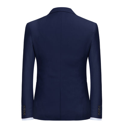 2-Piece Slim Fit Simple Designed Suit 10 Colors - Cloudstyle